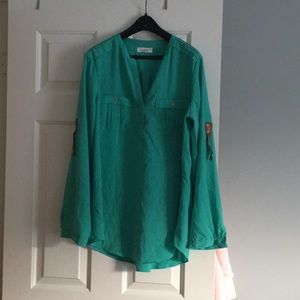 Calvin Klein blouse L excellent condition